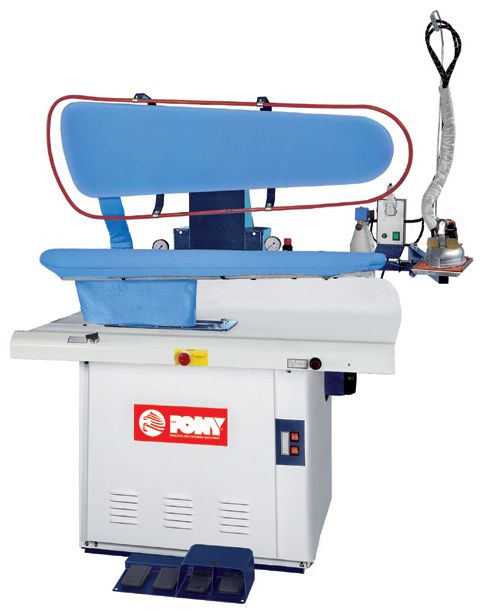 Dry cleaning Utility/Legger air-operated press